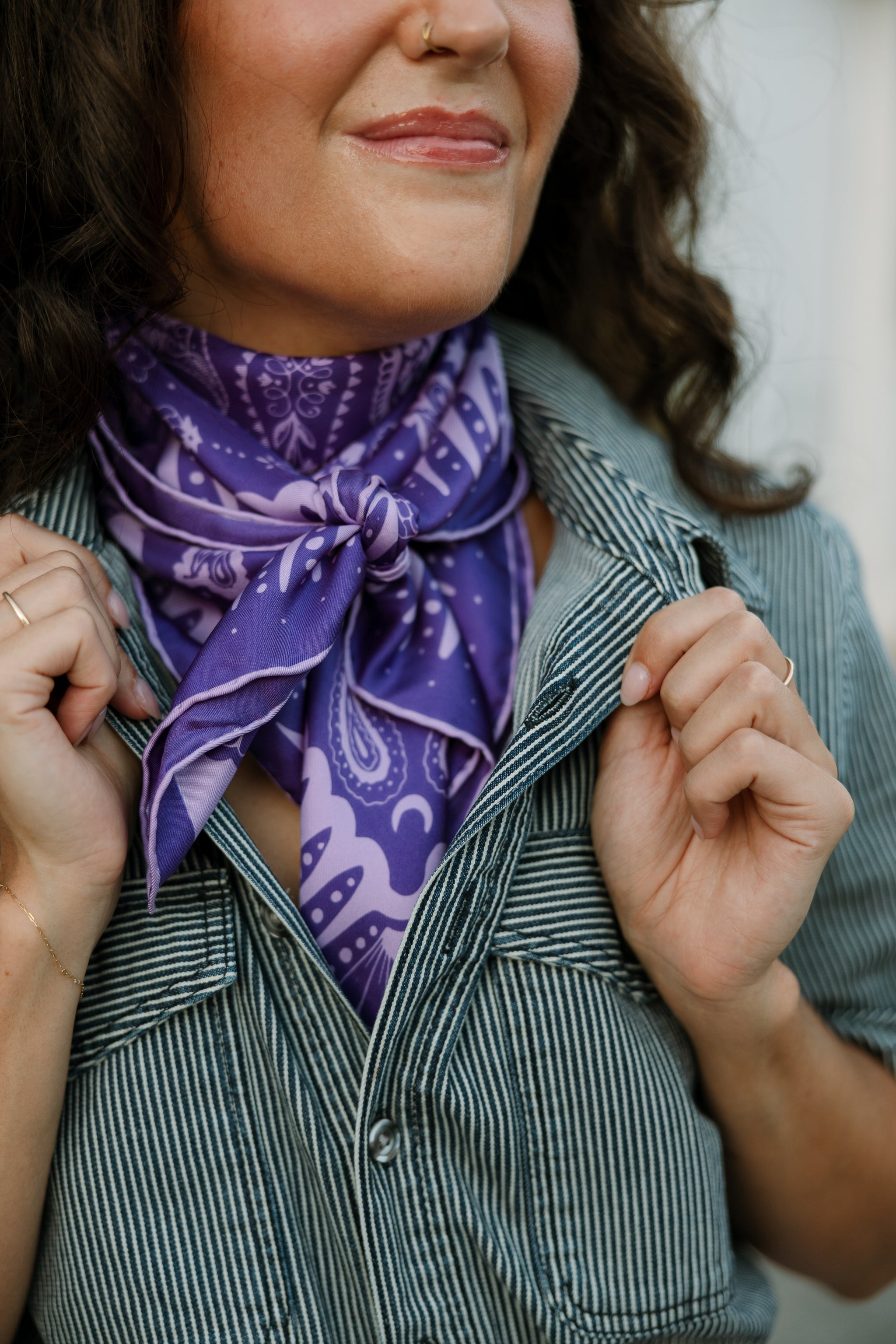 Twilly Scarves - Silk Scarves for Women - 100% Silk - Sister